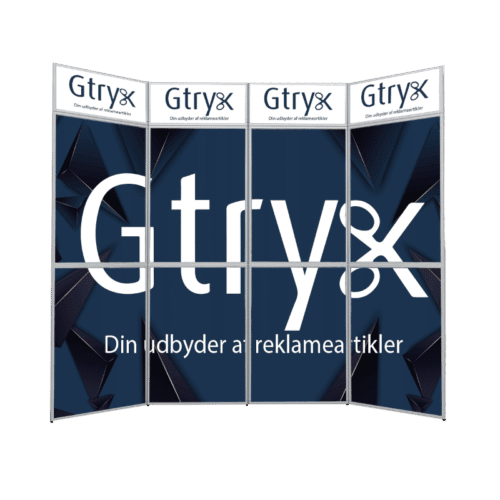 Messevæg med eget design Gtryk